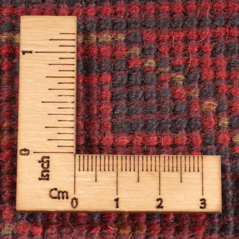 Afghansk matta - Kunduz - 236 x 172 cm - röd