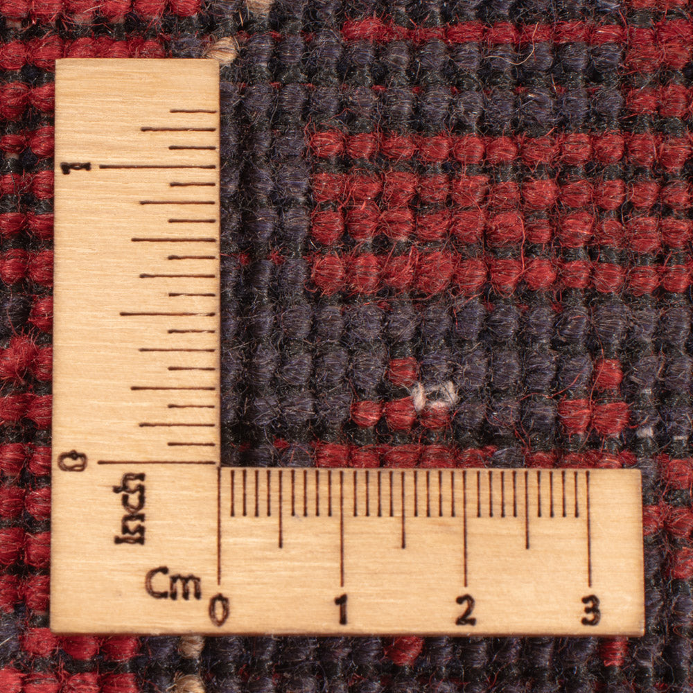 Afghansk matta - Kunduz - 230 x 171 cm - röd