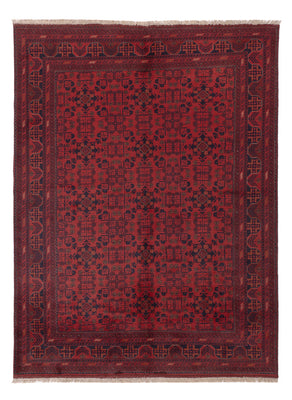 Afghansk matta - Kunduz - 227 x 171 cm - röd