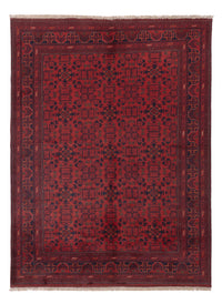 Afghansk matta - Kunduz - 227 x 171 cm - röd