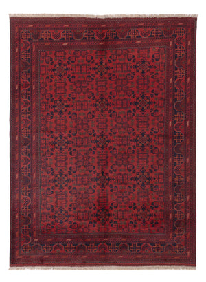 Afghansk matta - Kunduz - 227 x 171 cm - röd