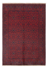 Afghansk matta - Kunduz - 234 x 175 cm - röd