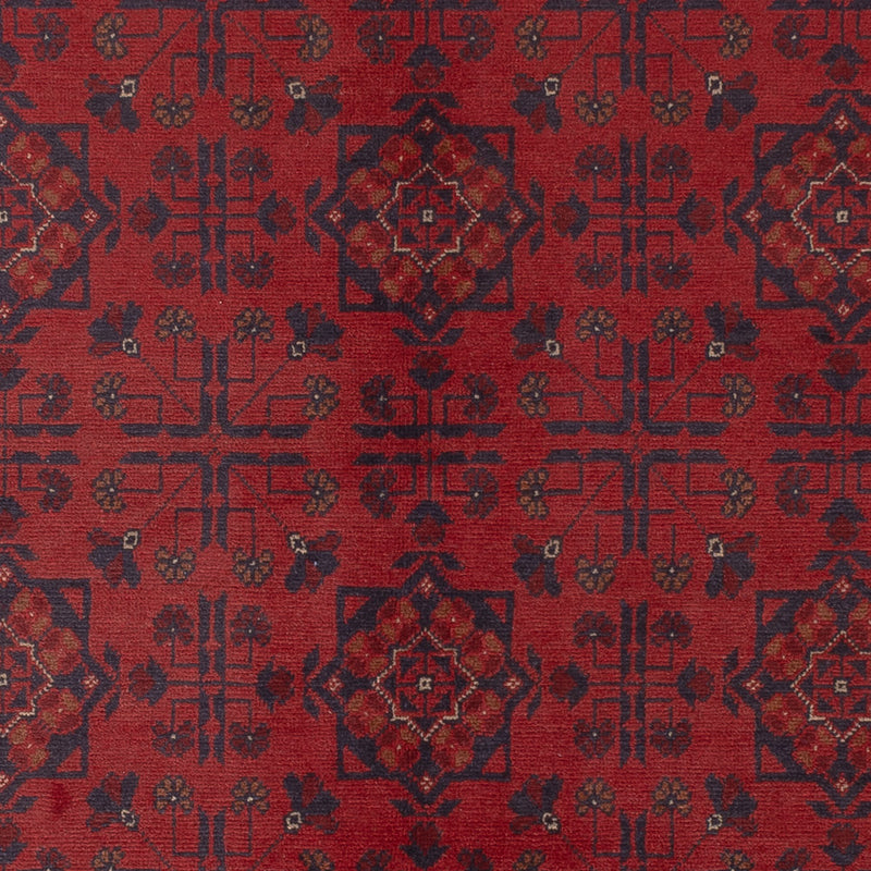 Afghansk matta - Kunduz - 236 x 166 cm - röd
