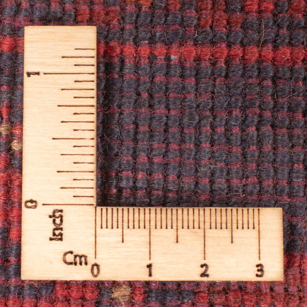 Afghansk matta - Kunduz - 236 x 166 cm - röd