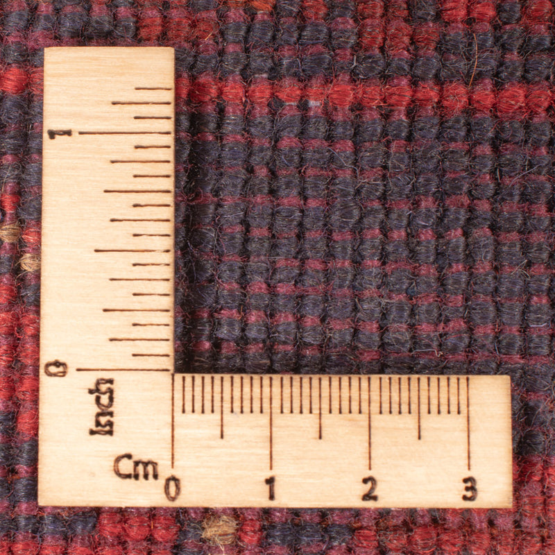 Afghansk matta - Kunduz - 236 x 166 cm - röd