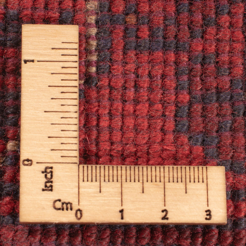 Afghansk matta - Kunduz - 229 x 177 cm - röd