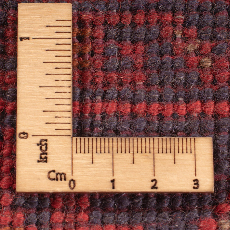 Afghansk matta - Kunduz - 231 x 176 cm - röd