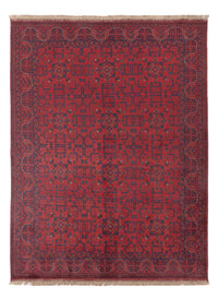 Afghansk matta - Kunduz - 234 x 171 cm - röd