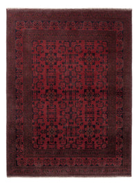 Afghansk matta - Kunduz - 206 x 151 cm - röd