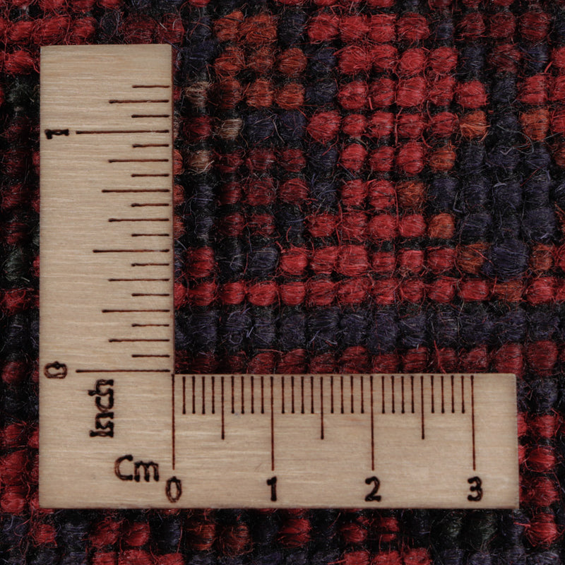 Afghansk matta - Kunduz - 200 x 148 cm - röd