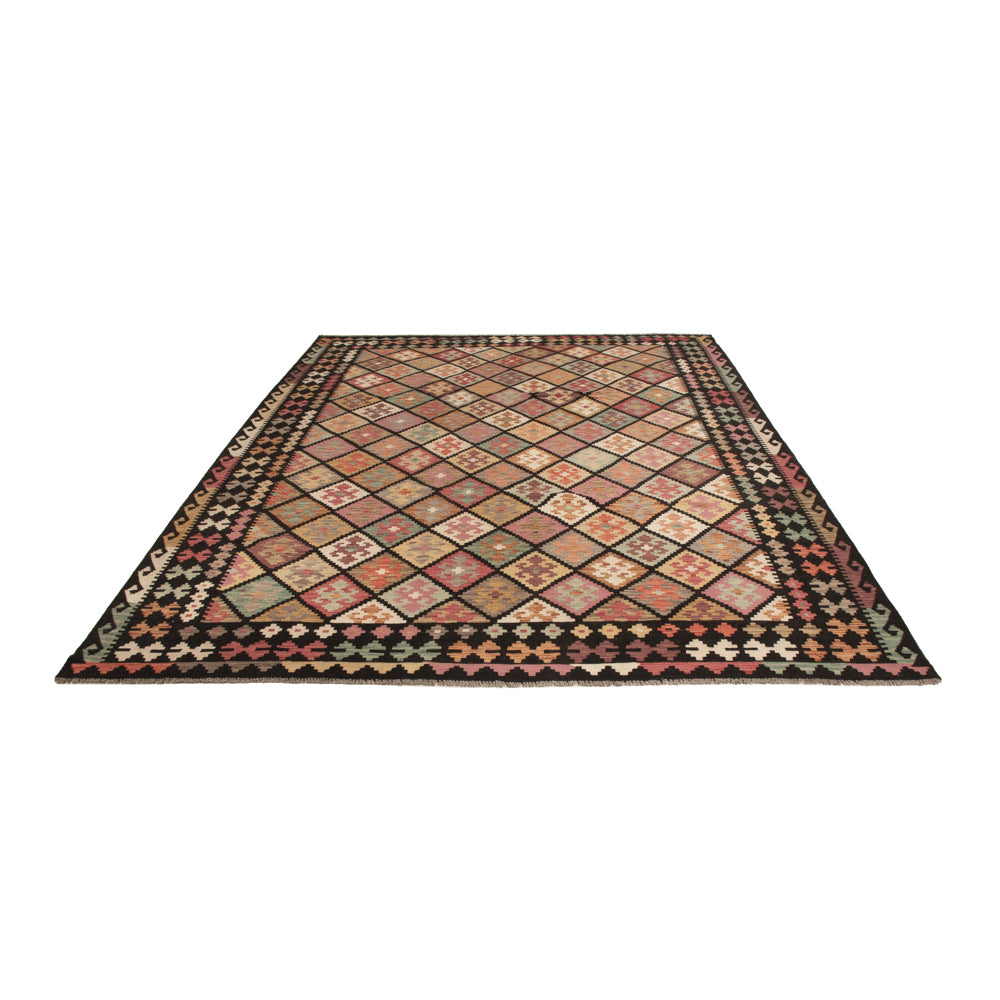 Kelim Teppich - Splash - 364 x 261 cm - bunt