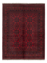 Afghansk matta - Kunduz - 200 x 152 cm - röd