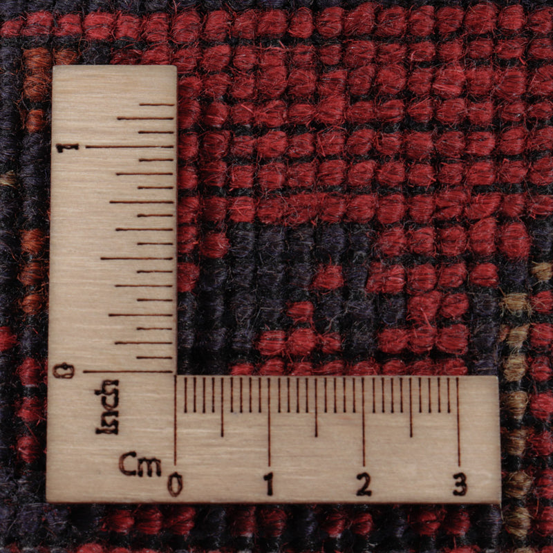 Afghansk matta - Kunduz - 200 x 152 cm - röd