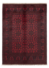 Afghansk matta - Kunduz - 203 x 149 cm - röd