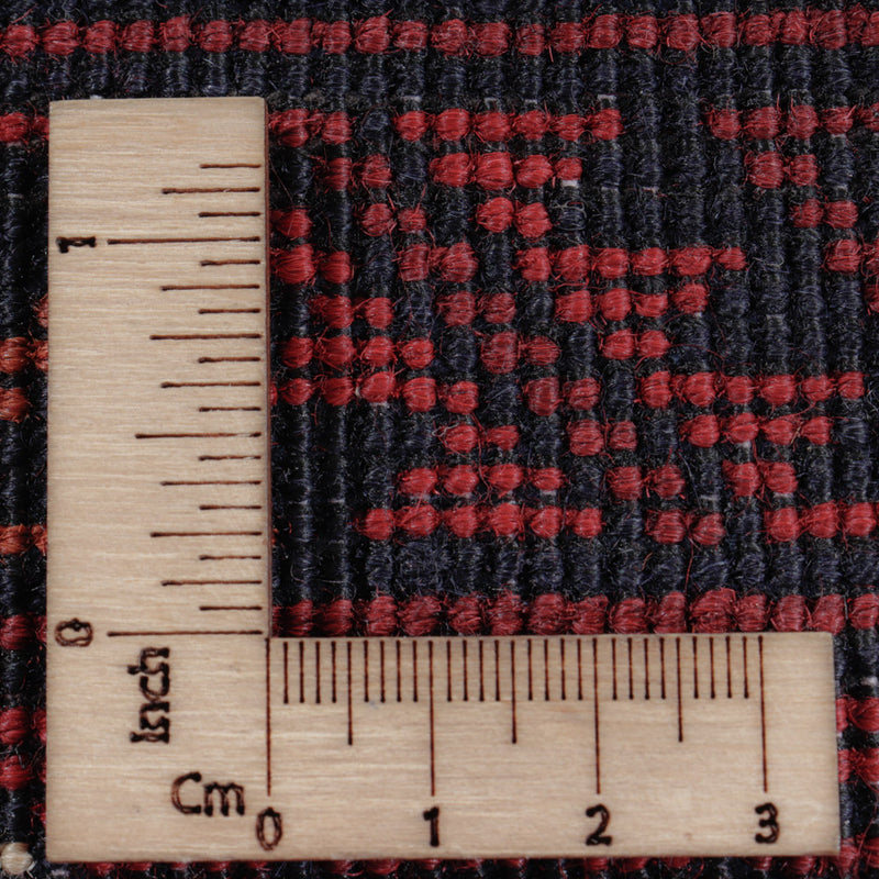 Afghansk matta - Kunduz - Kungliga - 203 x 150 cm - röd