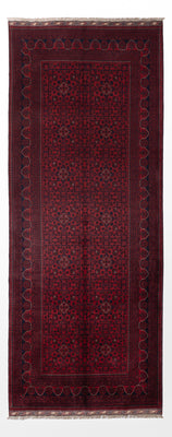 Läufer Afghan - Kunduz - 385 x 148 cm - rot