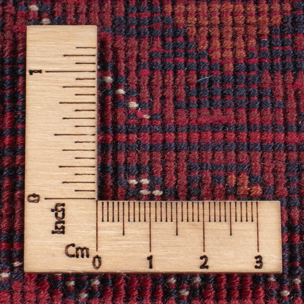 Afghansk matta - Kungliga - 257 x 176 cm - röd