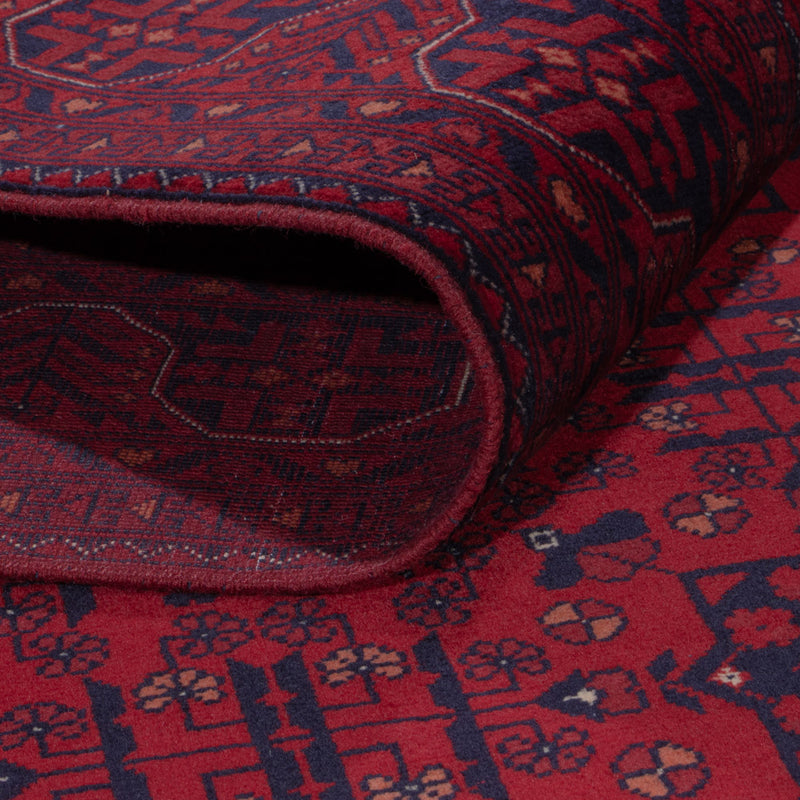 Afghansk matta - Kungliga - 240 x 176 cm - röd