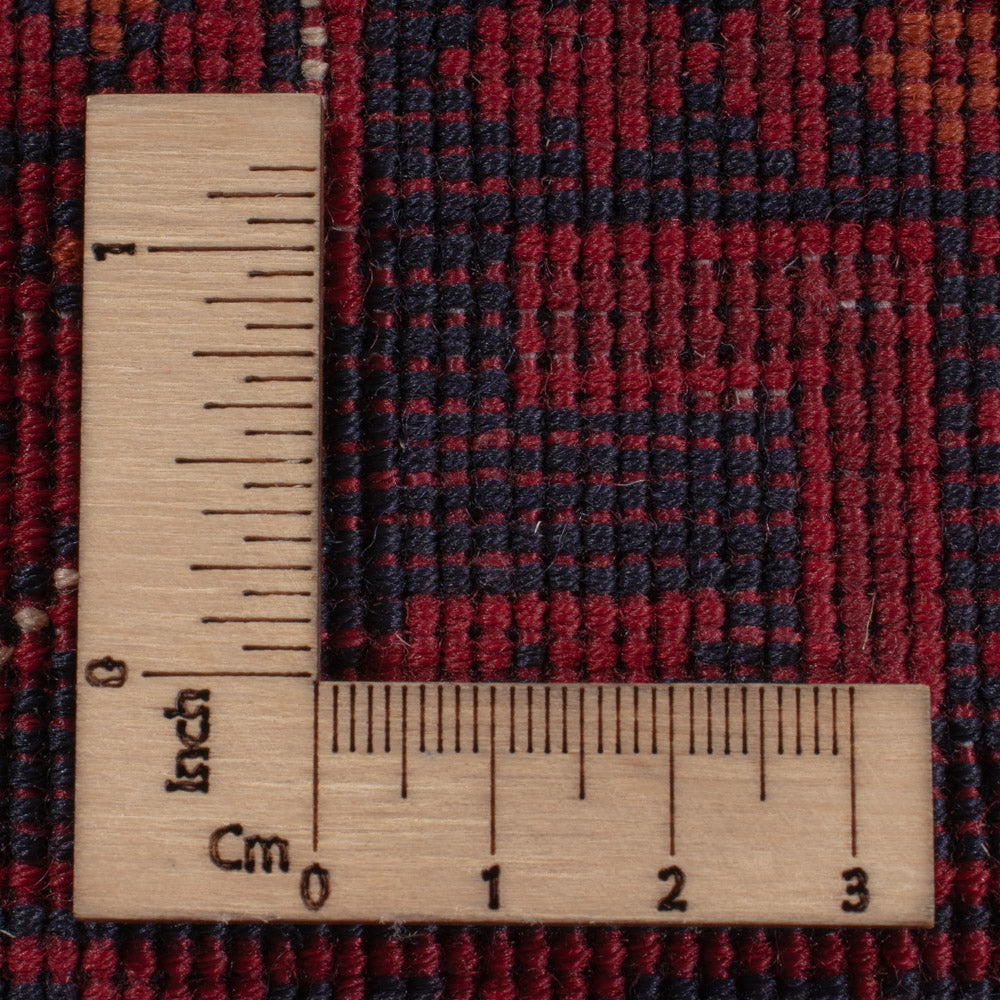 Afghansk matta - Kungliga - 240 x 176 cm - röd