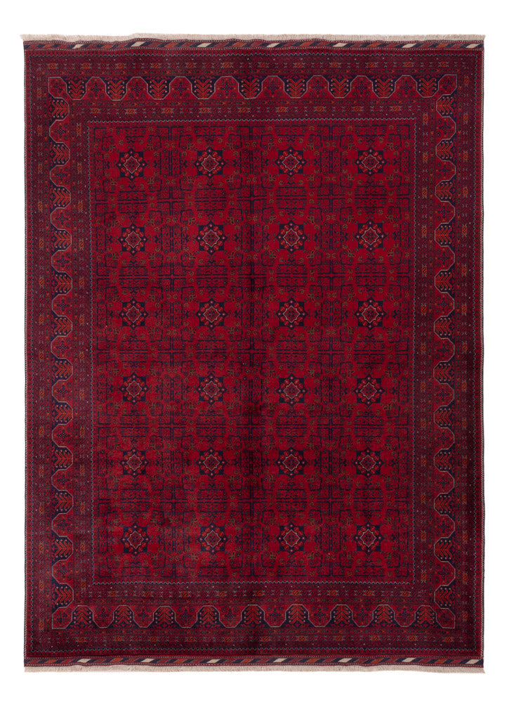 Afghansk matta - Kungliga - 240 x 171 cm - röd
