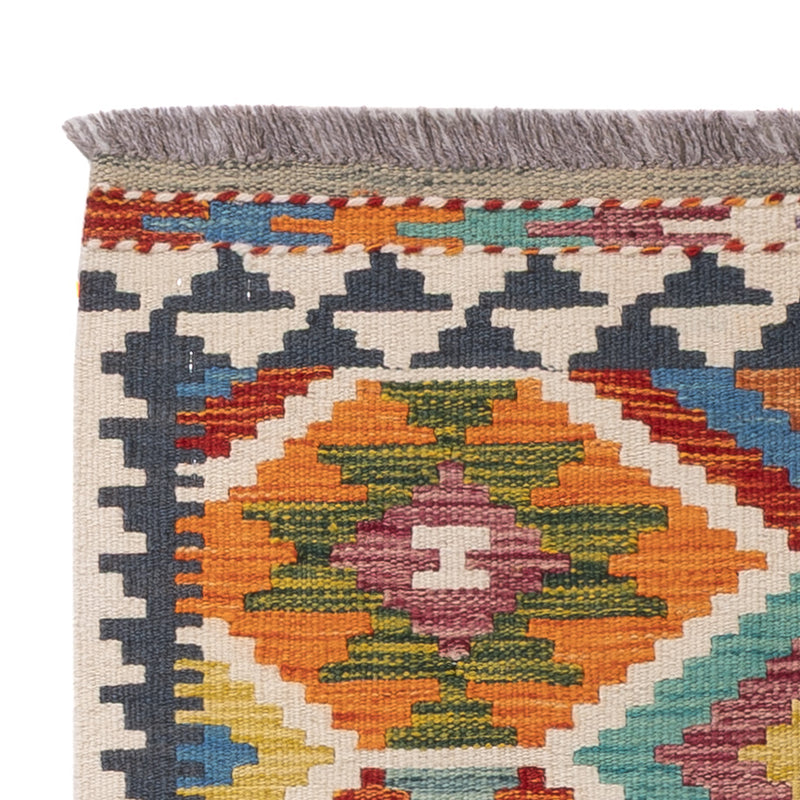 Kelim Carpet - Splash - 115 x 76 cm - flerfärgad