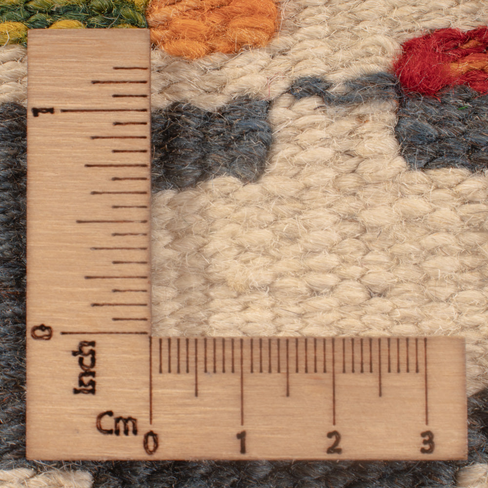 Kelim Carpet - Splash - 115 x 76 cm - flerfärgad