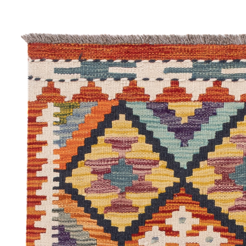 Kelim Carpet - Splash - 129 x 81 cm - flerfärgad