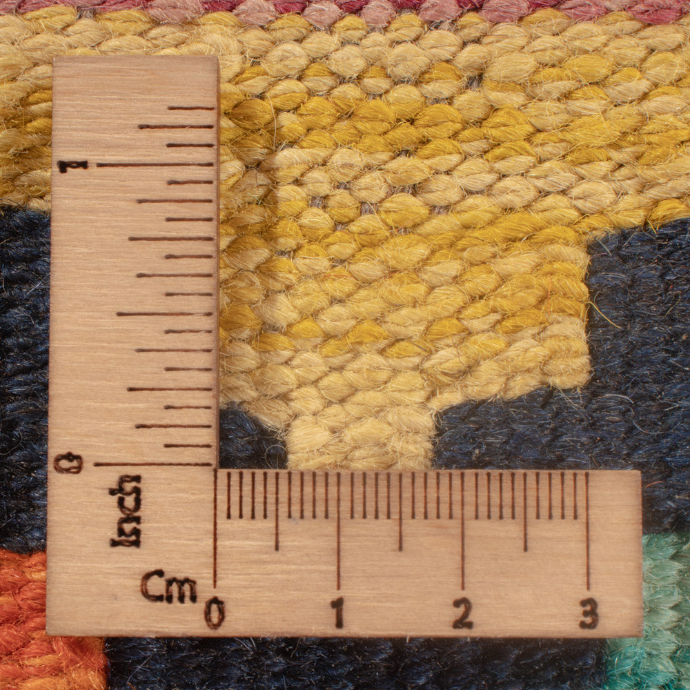 Kelim Carpet - Splash - 129 x 81 cm - flerfärgad