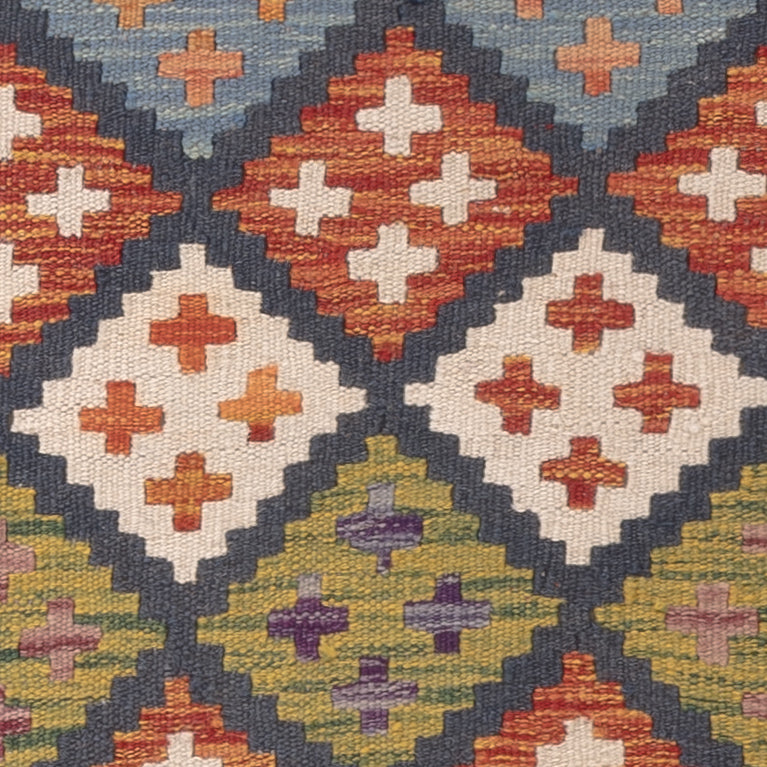 Kelim Carpet - Splash - 114 x 82 cm - flerfärgad