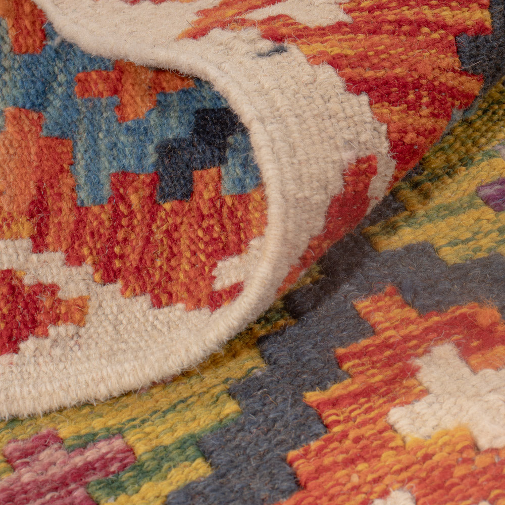 Kelim Carpet - Splash - 114 x 82 cm - flerfärgad