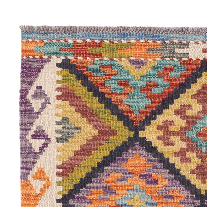 Kelim Carpet - Splash - 121 x 81 cm - flerfärgad