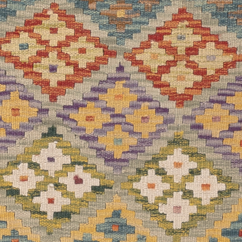 Kelim Carpet - Splash - 120 x 85 cm - flerfärgad