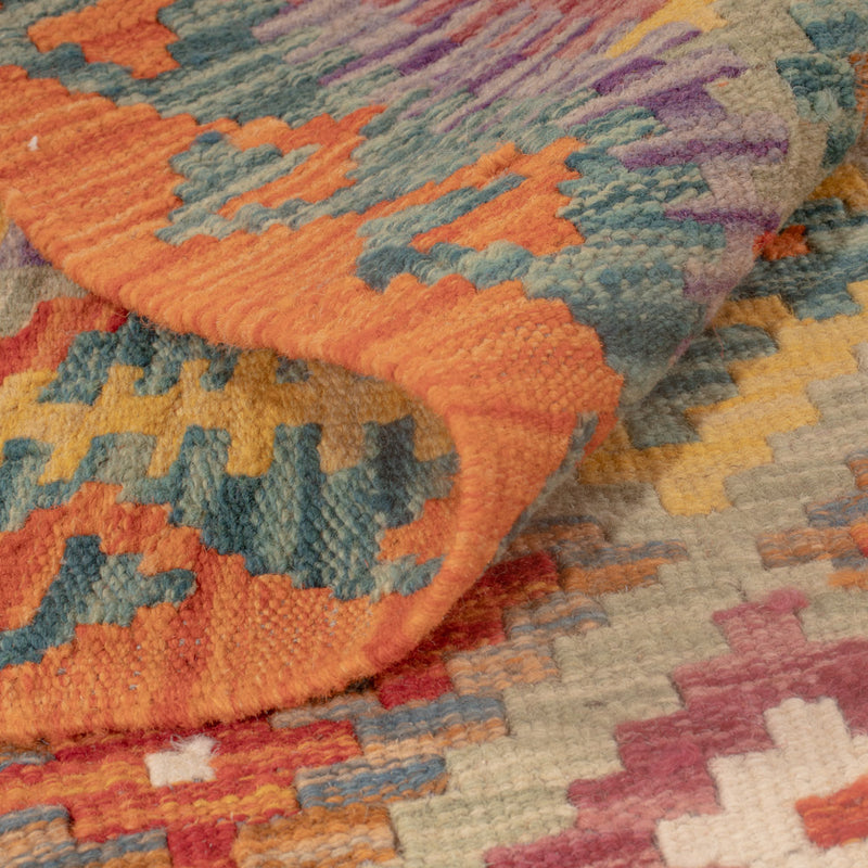 Kelim Carpet - Splash - 120 x 85 cm - flerfärgad