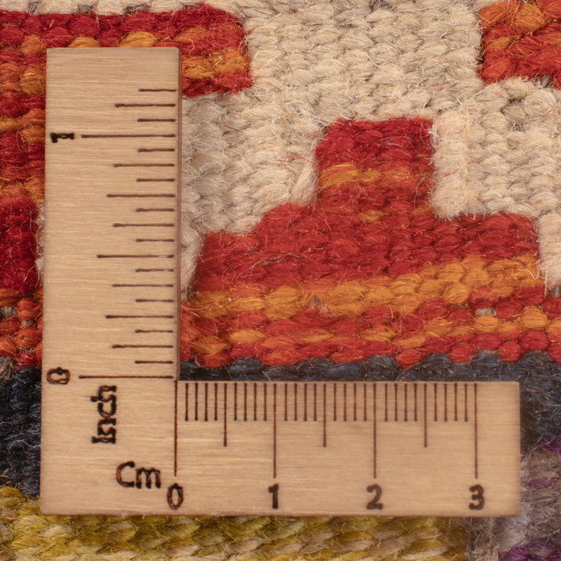 Kelim Carpet - Splash - 118 x 83 cm - flerfärgad