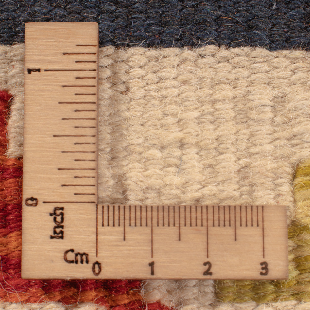 Kelim Carpet - Splash - 124 x 79 cm - flerfärgad