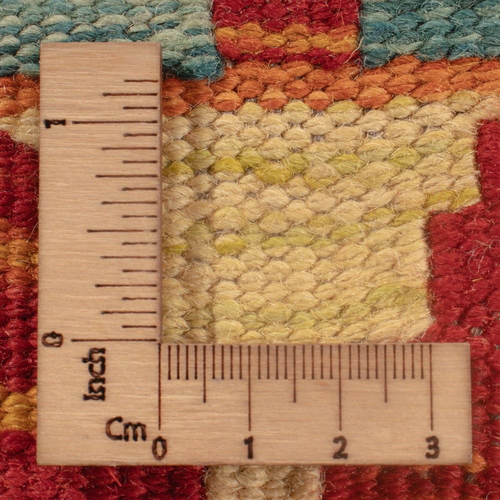 Kelim Carpet - Splash - 108 x 84 cm - flerfärgad