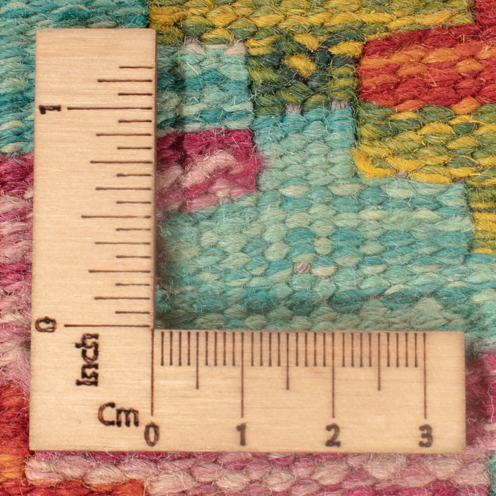 Kelim Carpet - Splash - 124 x 77 cm - flerfärgad