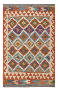 Kelim Carpet - Splash - 124 x 80 cm - flerfärgad