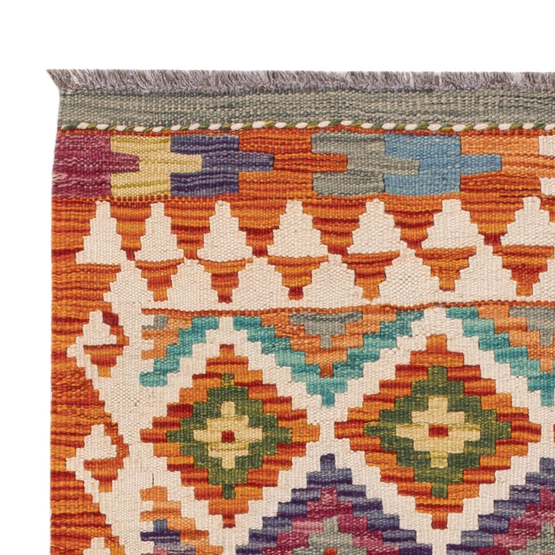 Kelim Carpet - Splash - 124 x 80 cm - flerfärgad