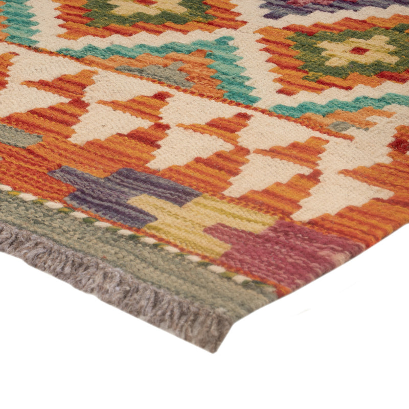 Kelim Carpet - Splash - 124 x 80 cm - flerfärgad