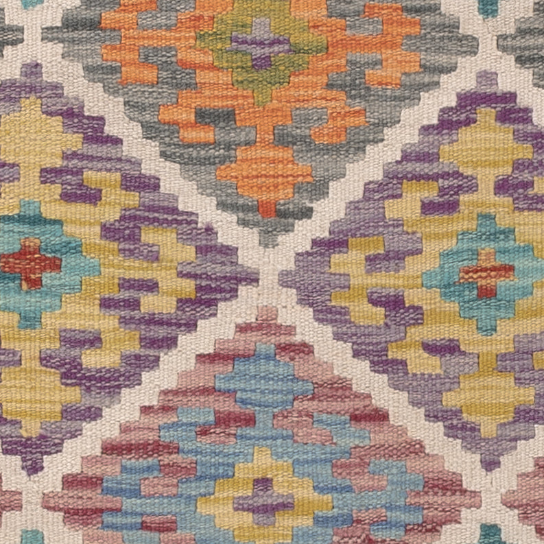 Kelim Carpet - Splash - 123 x 80 cm - flerfärgad