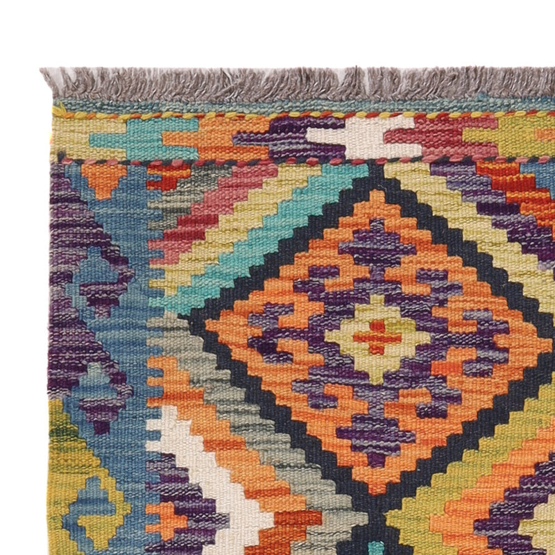 Kelim Carpet - Splash - 120 x 82 cm - flerfärgad