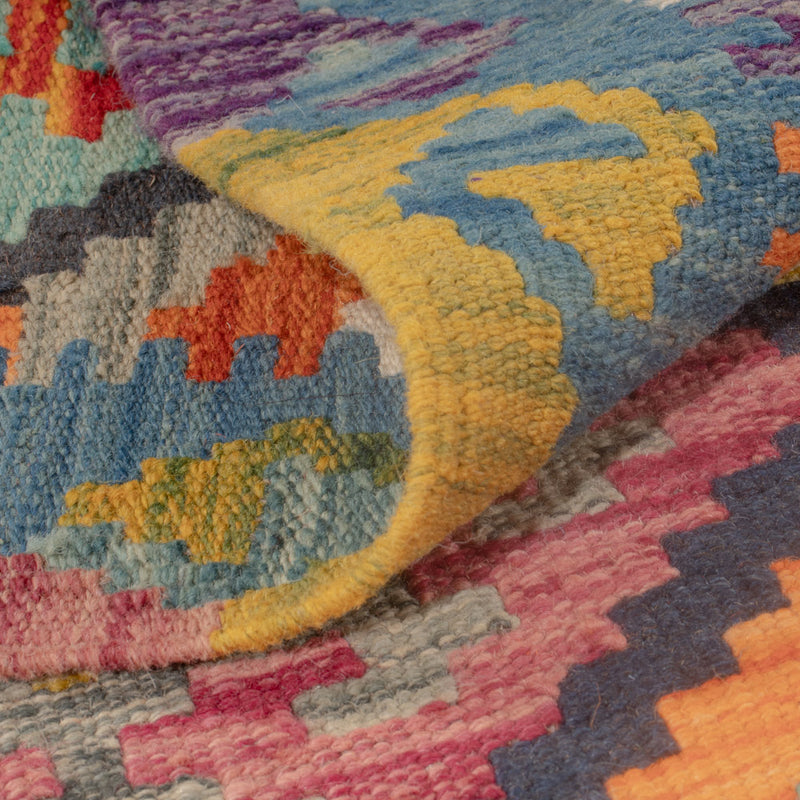 Kelim Carpet - Splash - 120 x 82 cm - flerfärgad