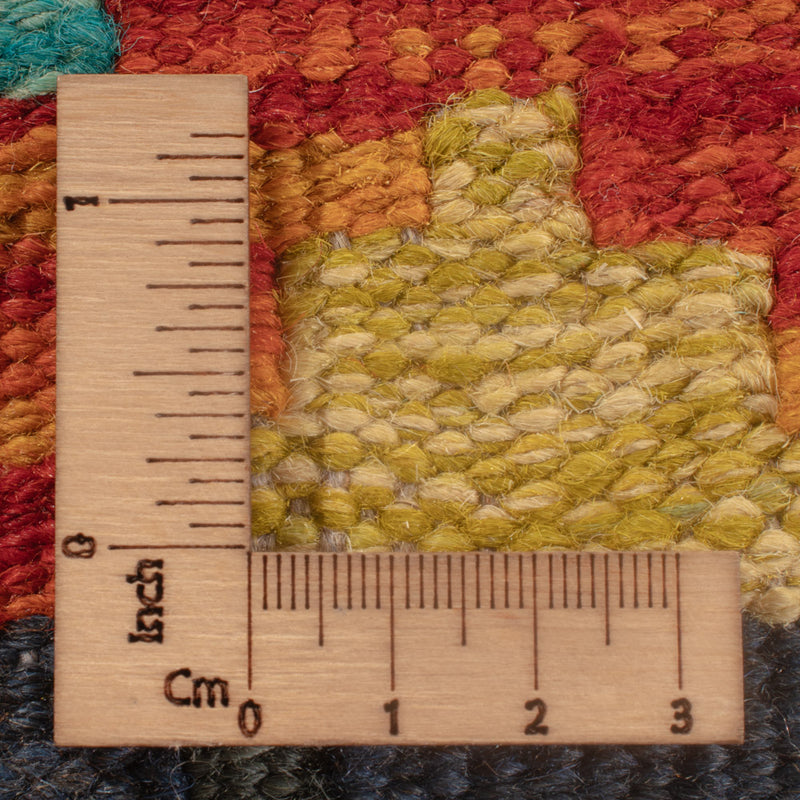 Kelim Carpet - Splash - 127 x 79 cm - flerfärgad