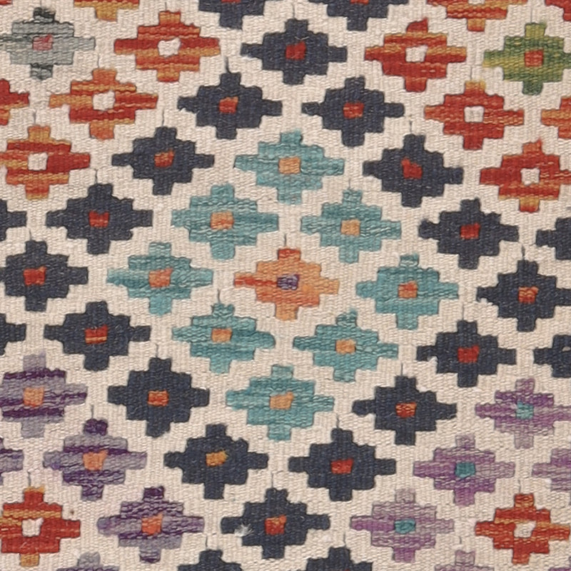 Kelim Carpet - Splash - 126 x 87 cm - flerfärgad