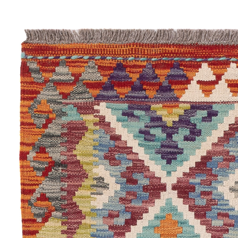 Kelim Carpet - Splash - 122 x 81 cm - flerfärgad