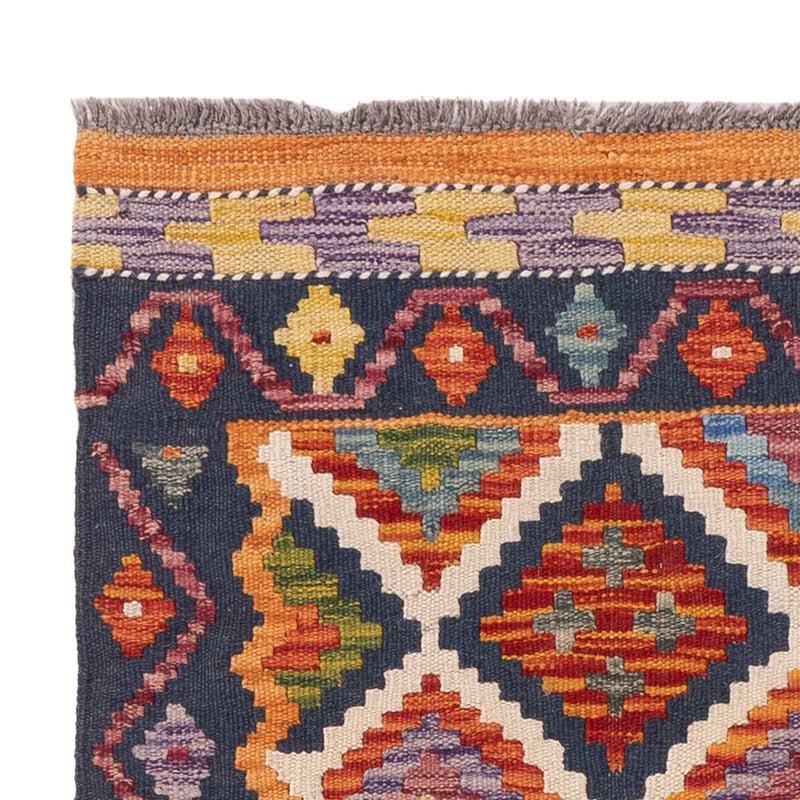 Kelim Carpet - Splash - 126 x 87 cm - flerfärgad