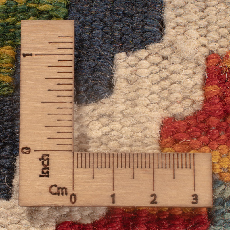 Kelim Carpet - Splash - 126 x 87 cm - flerfärgad