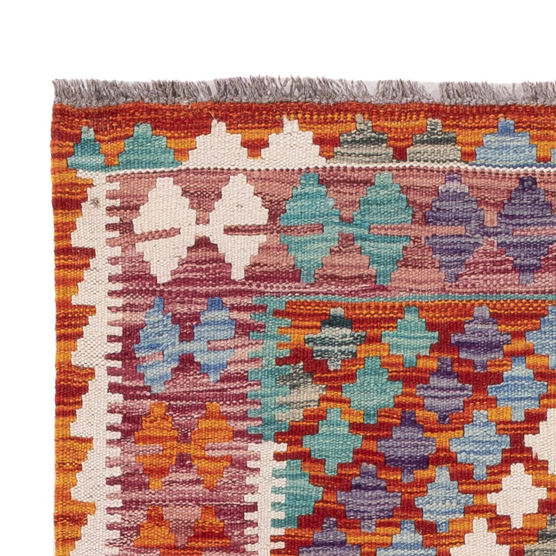 Kelim Carpet - Splash - 139 x 83 cm - flerfärgad