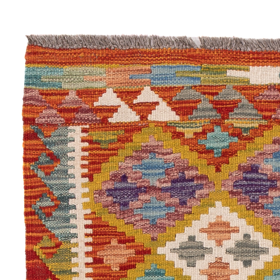 Kelim Carpet - Splash - 119 x 80 cm - flerfärgad